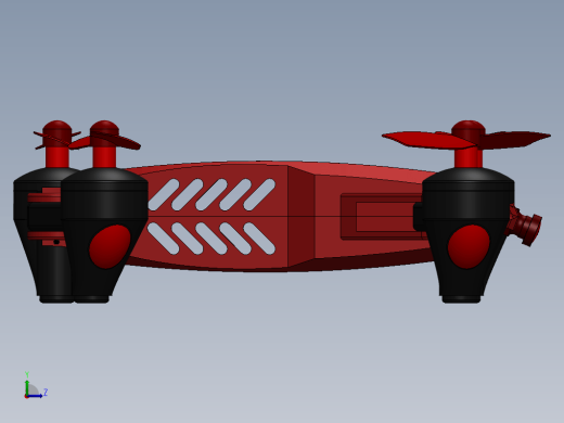 简易四轴无人机 RC-drone缩略图