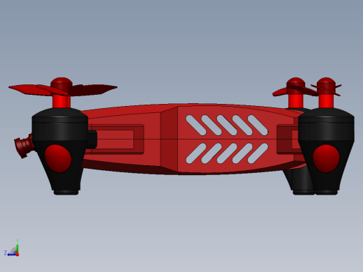 简易四轴无人机 RC-drone缩略图