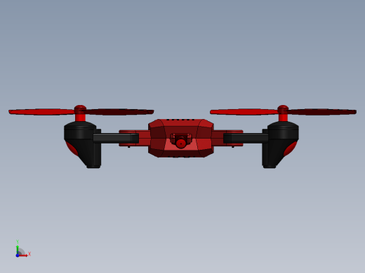 简易四轴无人机 RC-drone缩略图