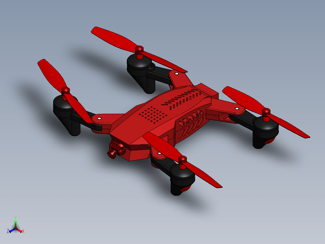 简易四轴无人机 RC-drone