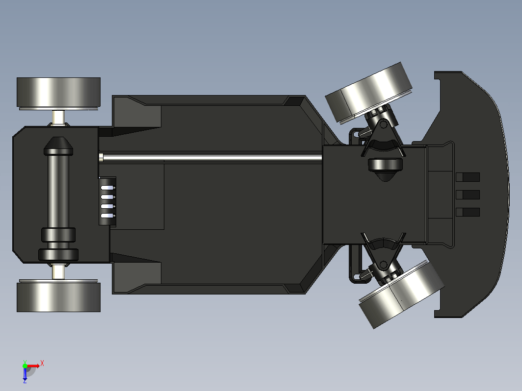 RC漂移模型车底盘