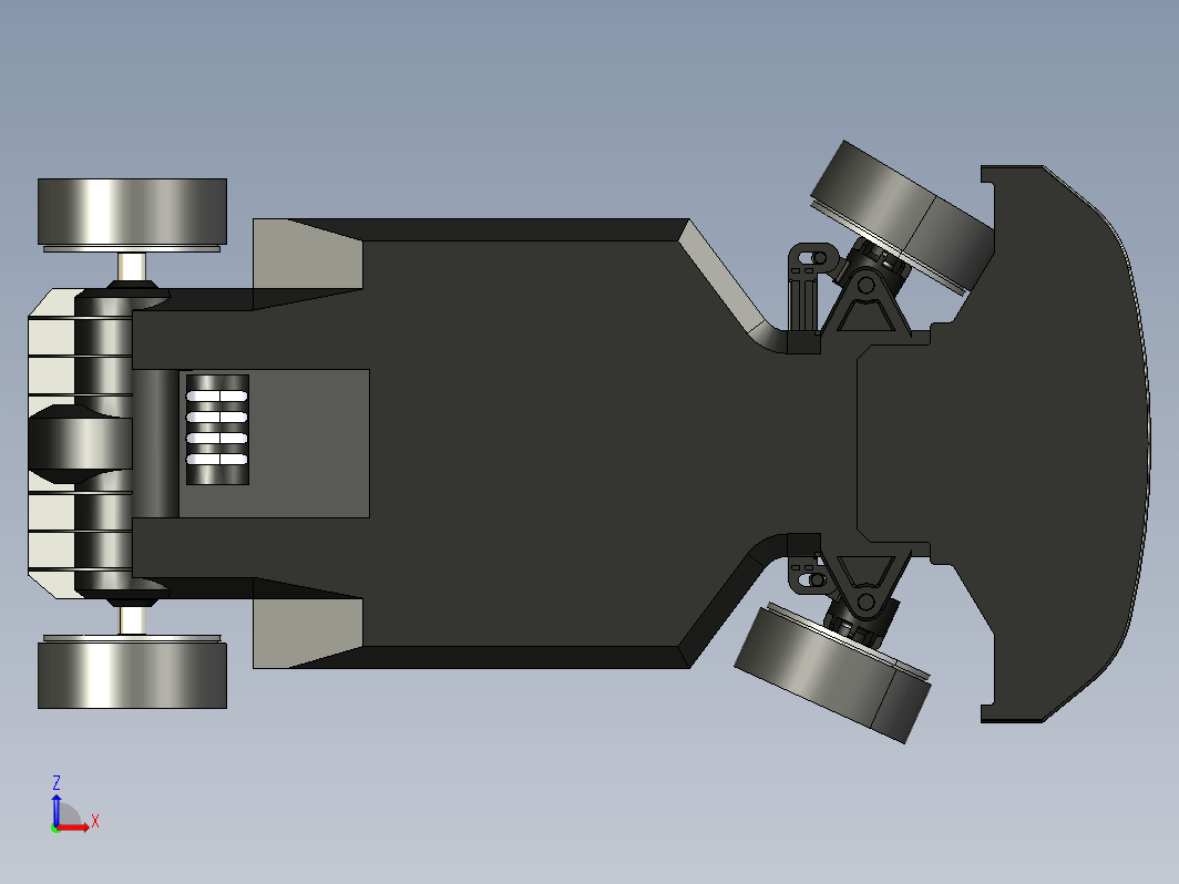 RC漂移模型车底盘