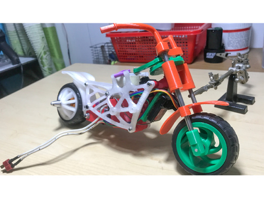 3D打印遥模型摩托车图纸缩略图