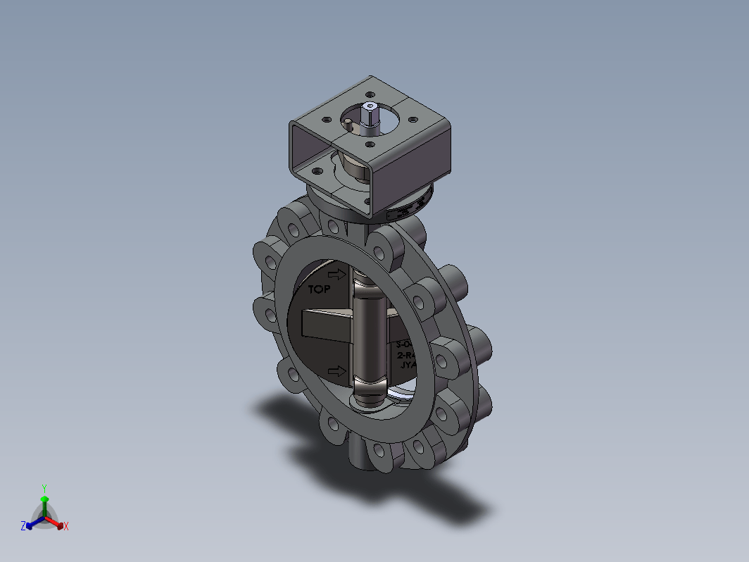 DN25碟阀