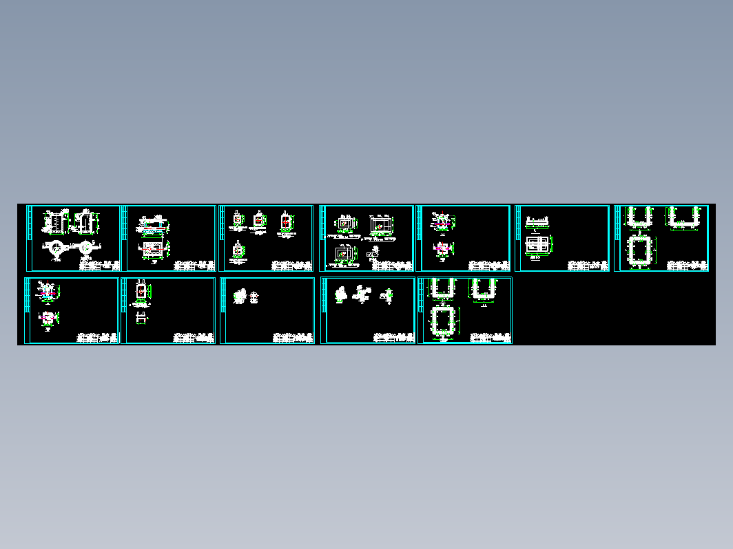 07MS101-2室外给水附属CAD图纸CAD图纸