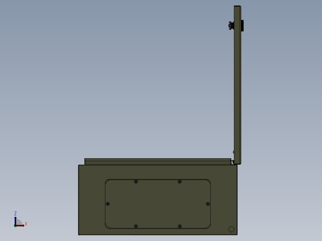 LEGRAND IP55 IK10配件柜模型3D图纸 Solidworks设计 附step igs