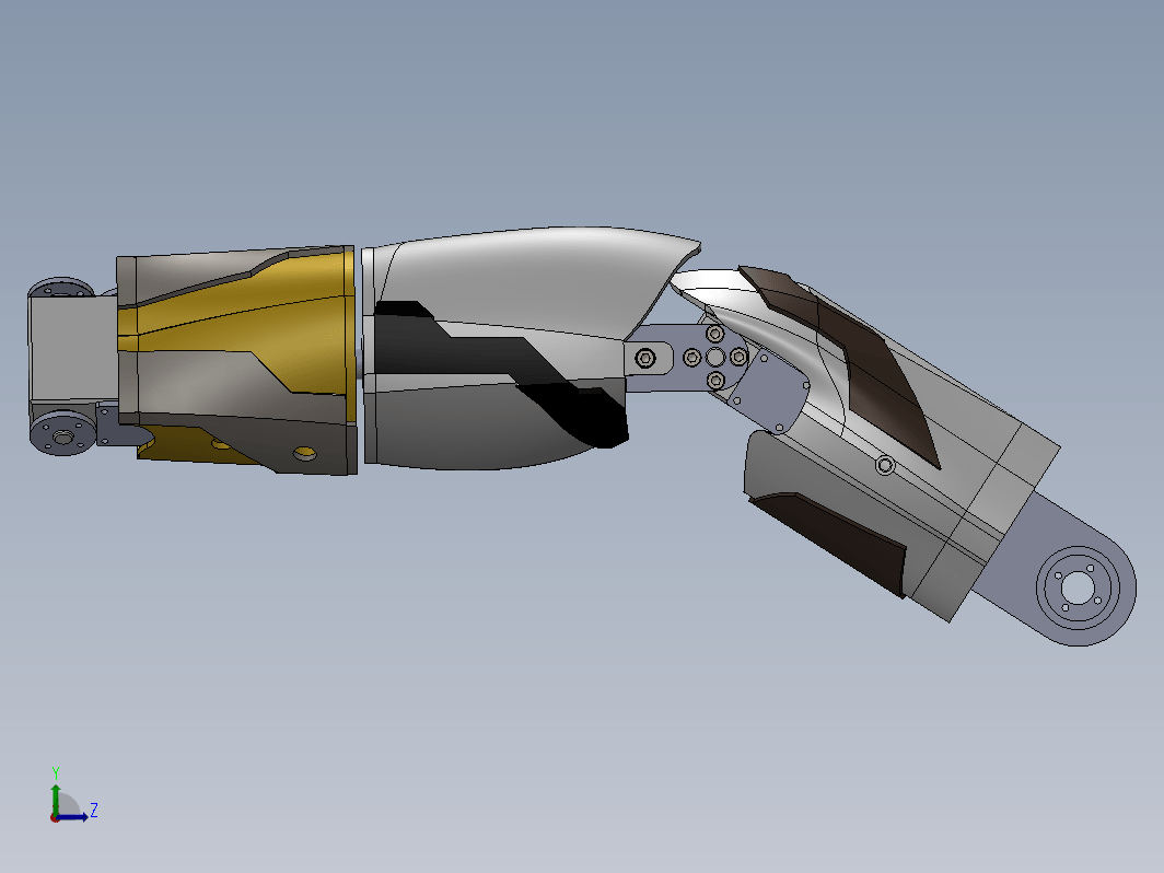 机器人仿生手臂结构 arm-robot