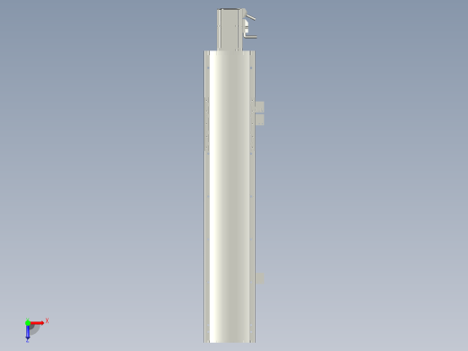 2019 新款120mm宽度双导轨单轴精密直线模组模型.120BS.L400.400W.3D缩略图