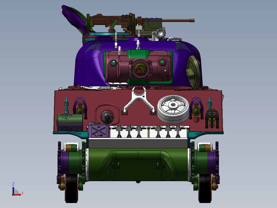 M4A3谢尔曼坦克