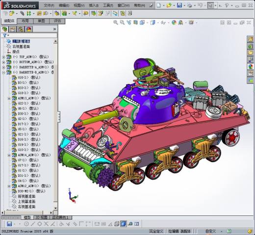 M4A3谢尔曼坦克缩略图
