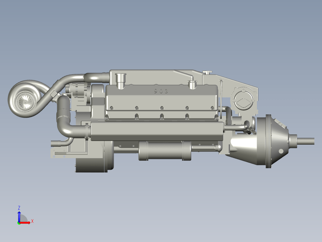 柴油发动机 cummins-vt-903-m-engine STP