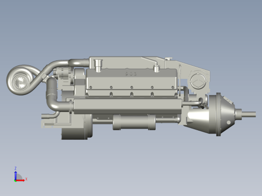 柴油发动机 cummins-vt-903-m-engine STP缩略图