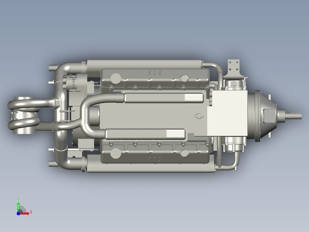 柴油发动机 cummins-vt-903-m-engine STP