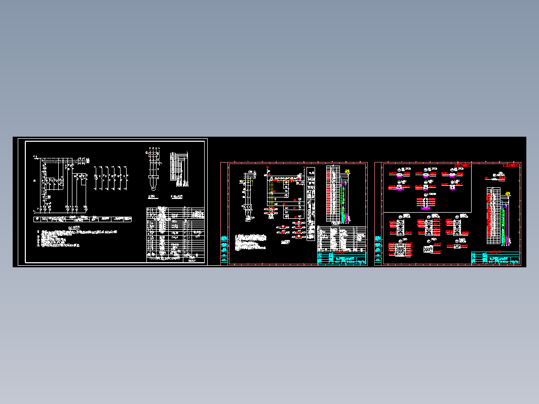 Y(J)F-4排烟(正压送风)风机电路图