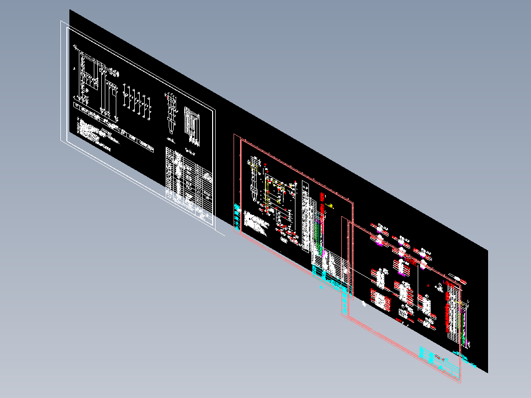 Y(J)F-4排烟(正压送风)风机电路图