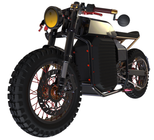 Caferacer E-Bike摩托车
