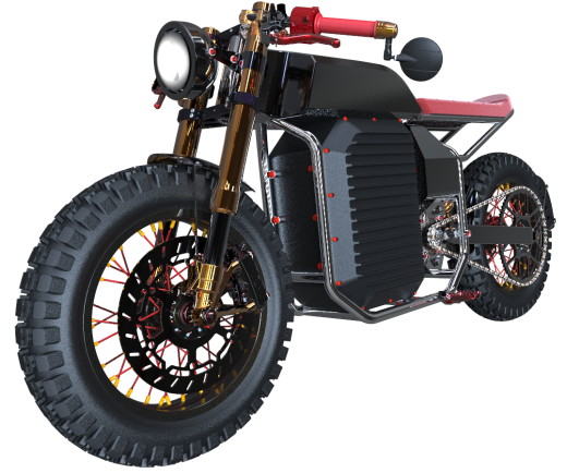 Caferacer E-Bike摩托车缩略图