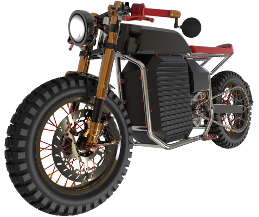 Caferacer E-Bike摩托车缩略图