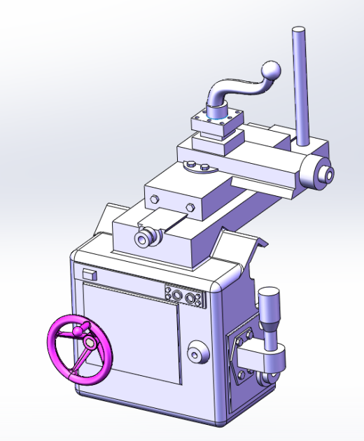 一种车床的3D模型缩略图