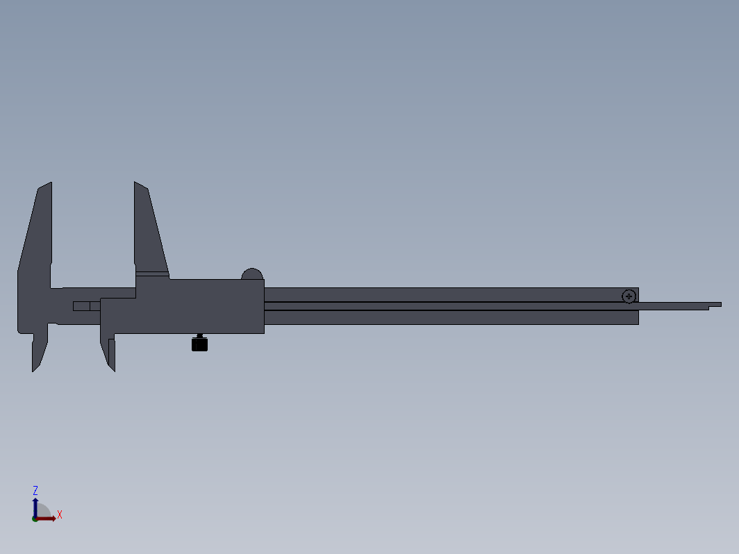 游标卡尺模型