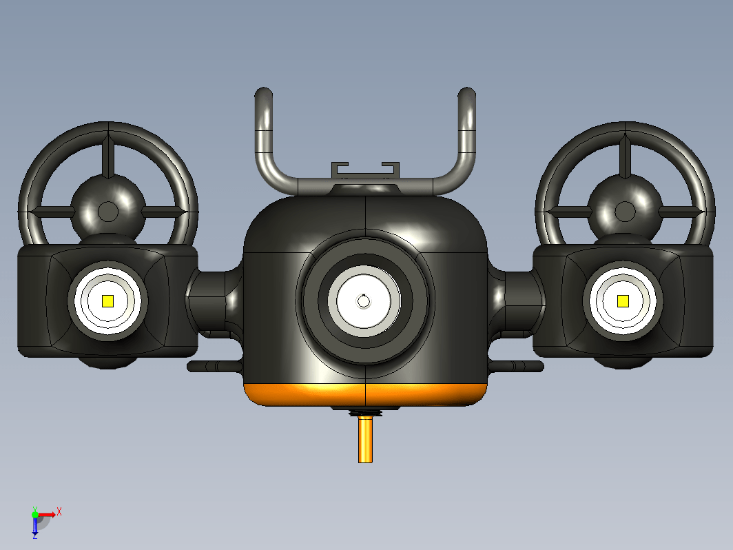 TITAN v1 ROV遥控无人潜水器造型