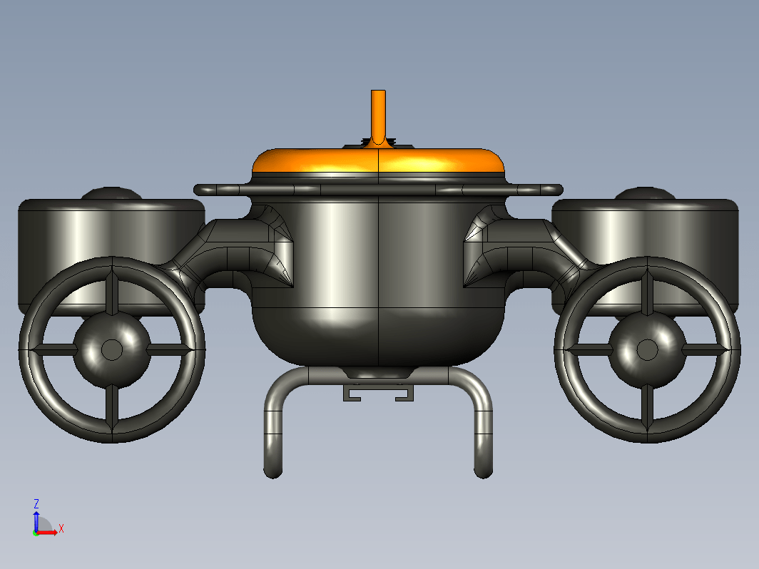 TITAN v1 ROV遥控无人潜水器造型