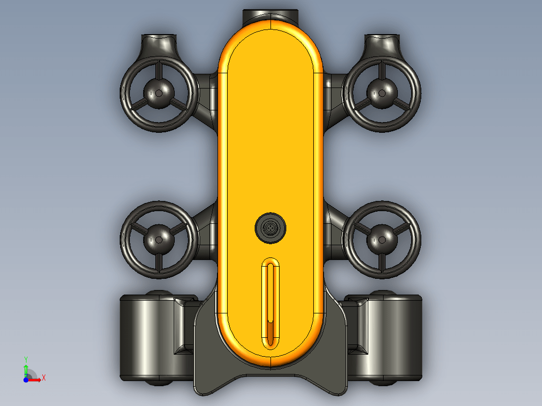 TITAN v1 ROV遥控无人潜水器造型