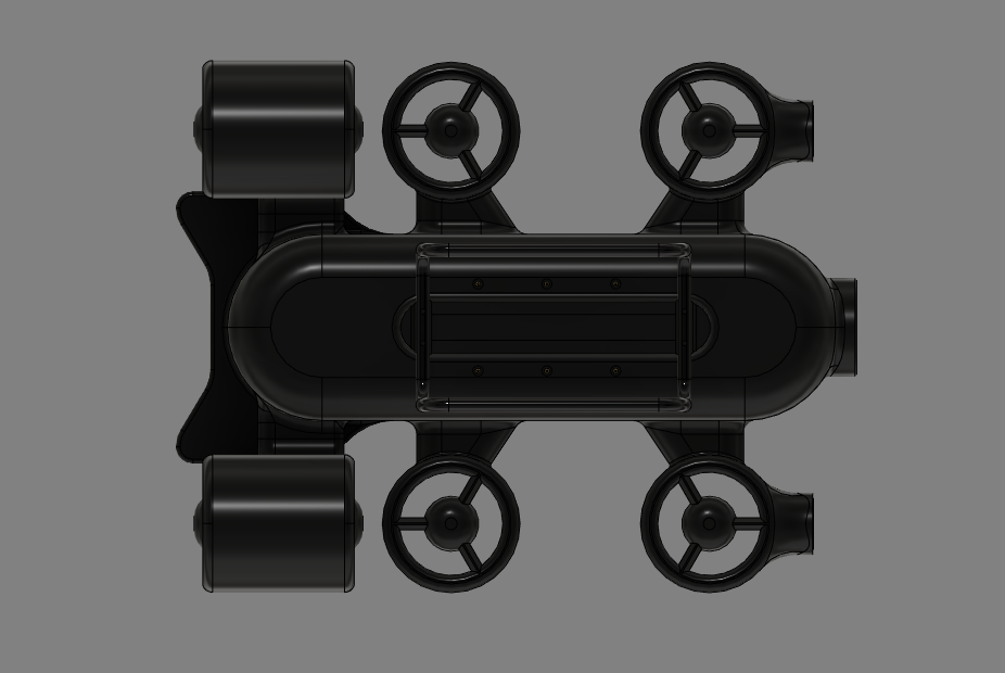 TITAN v1 ROV遥控无人潜水器造型