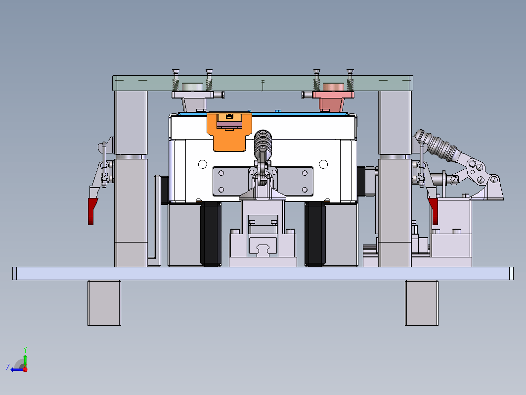 新能源锂电池方壳电芯模组巴片焊接工装