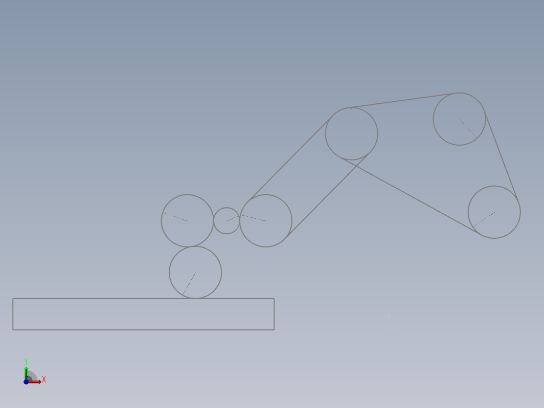 草图块制作一个带轮传动的2D动画