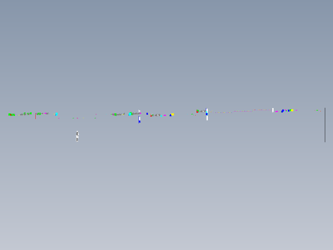 新工程框架结构CAD