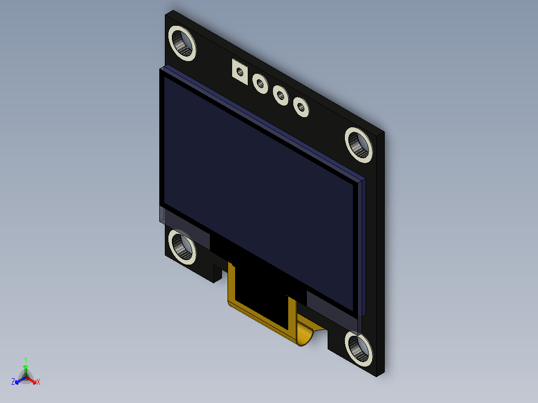 小型0.96英寸OLED显示器,I2C接口