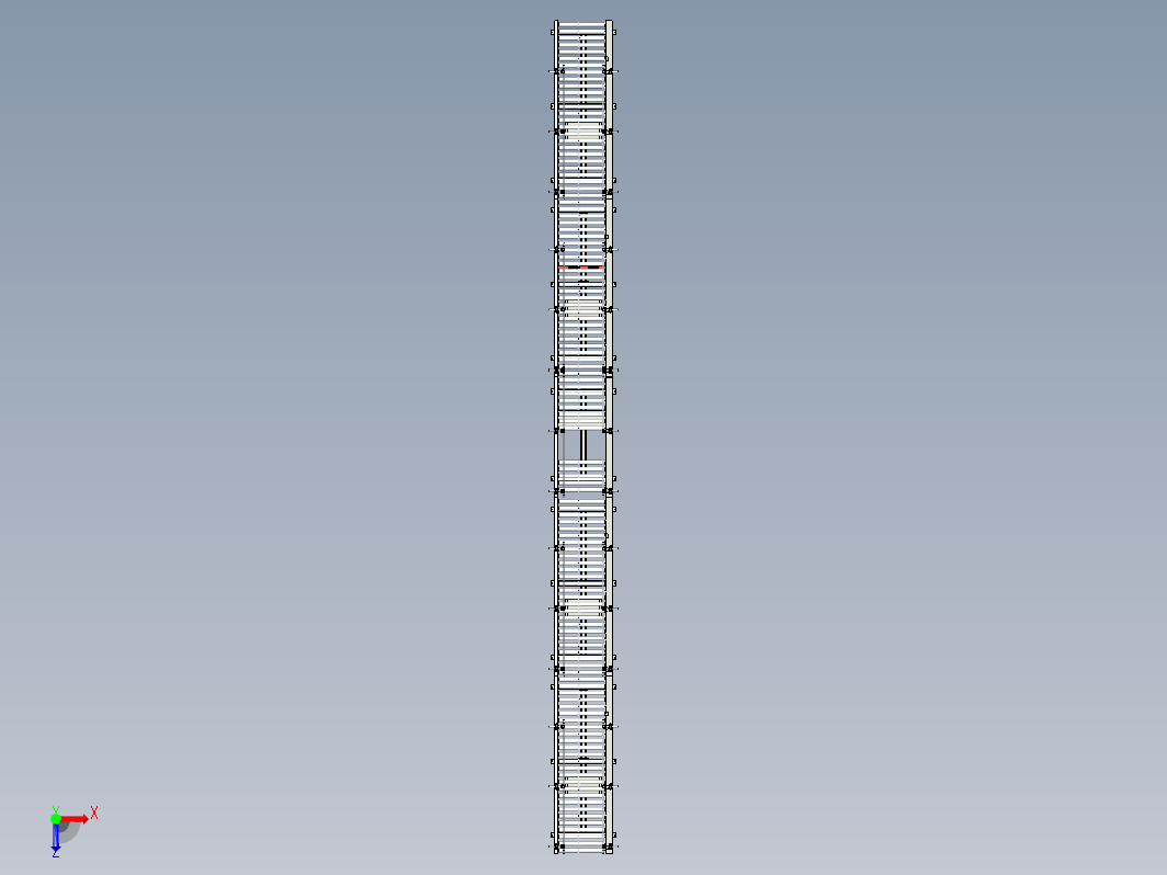 长距离滚筒输送线设计