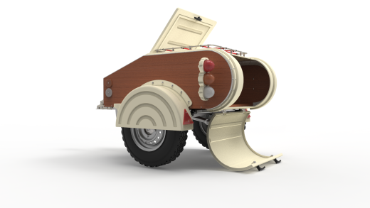 car trailer CT3汽车拖车缩略图