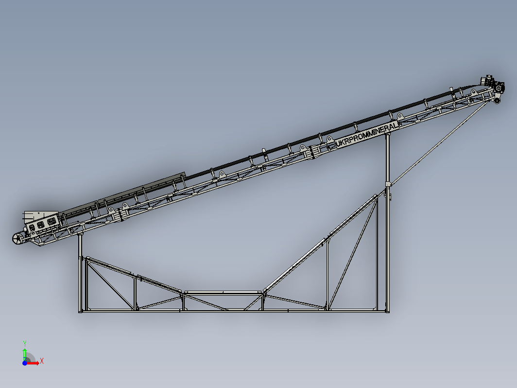 self-supported module带式输送机