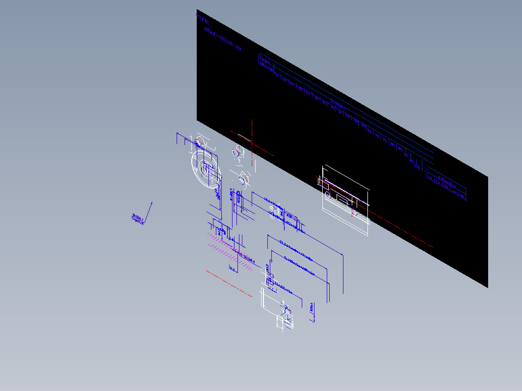 SDA气缸 83-SDAJ-20-BZN