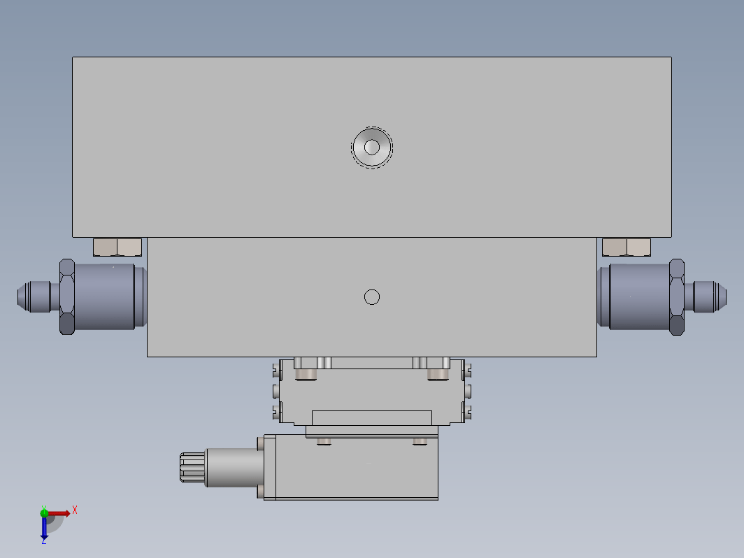 电液伺服阀静动态性能测试试验台设计+CAD+说明书