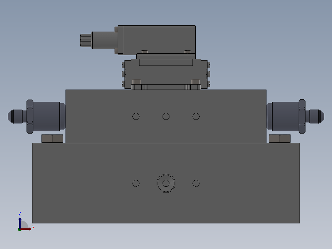 电液伺服阀静动态性能测试试验台设计+CAD+说明书