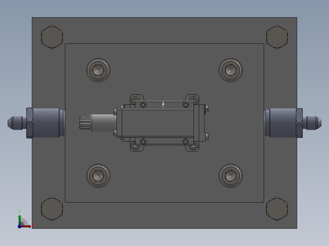 电液伺服阀静动态性能测试试验台设计+CAD+说明书