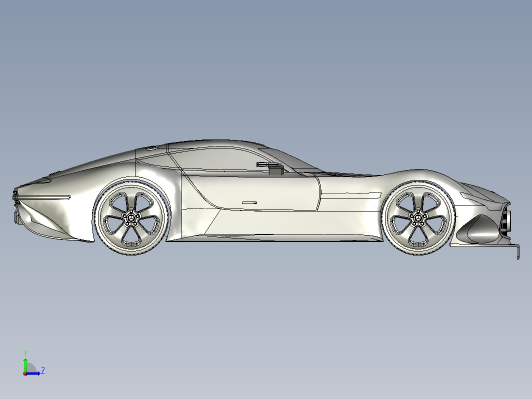 梅赛德斯-奔驰Vision AMG Gran Turismo概念车