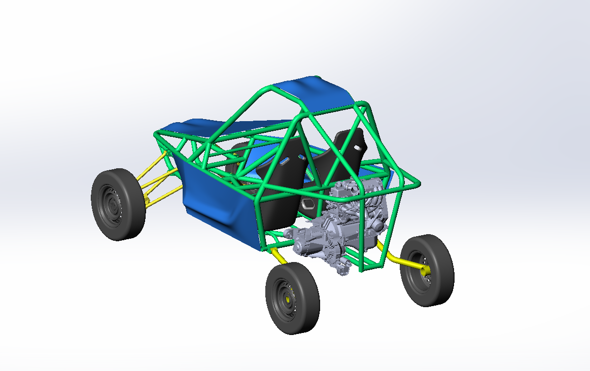 Buggy frame越野钢管车结构