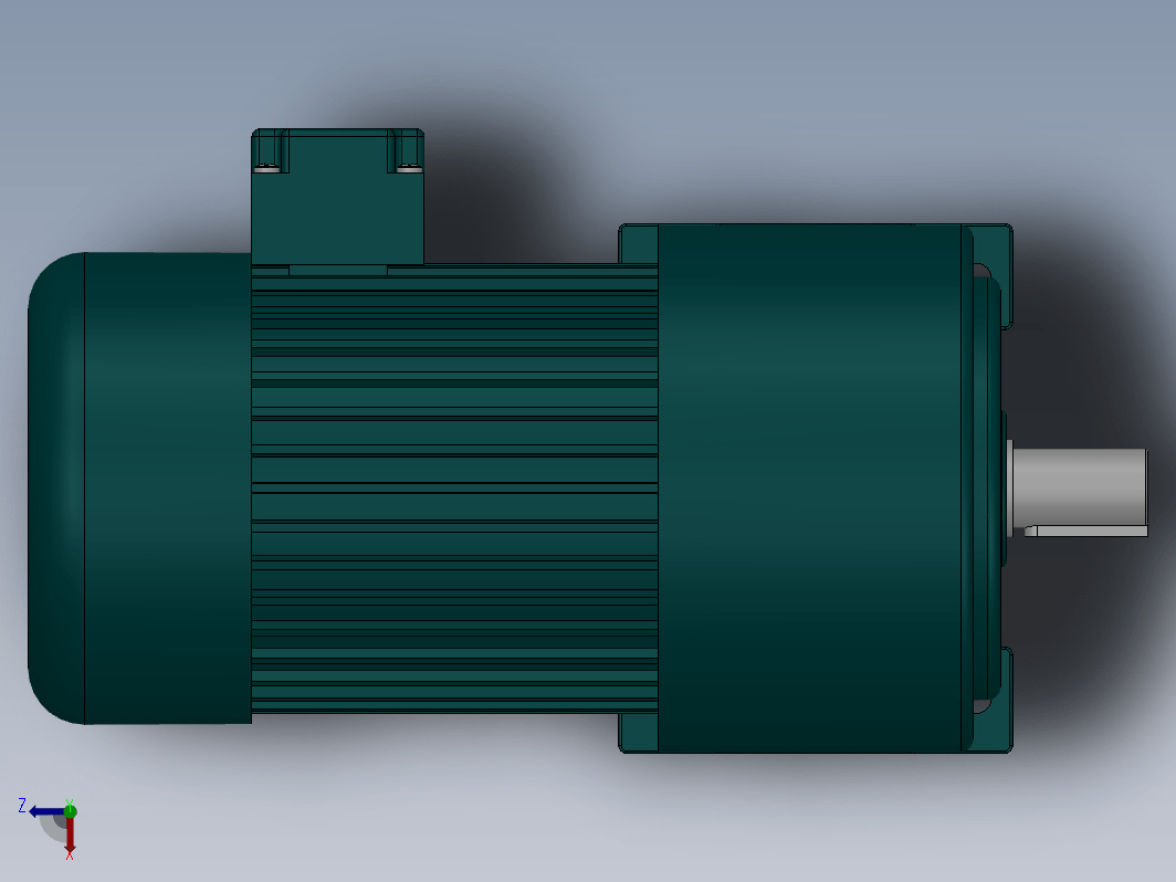 CH-32-1500-3～30卧式三相铝壳(刹车)马达减速机[CH-32-1500-20-G2]