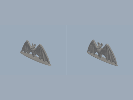Bat er蝙蝠3D打印图缩略图