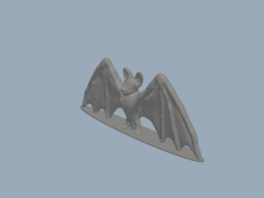 Bat er蝙蝠3D打印图缩略图