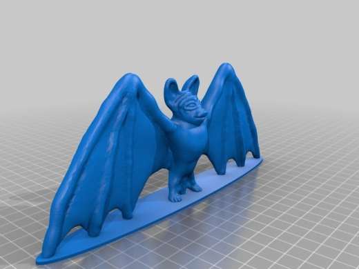 Bat er蝙蝠3D打印图缩略图
