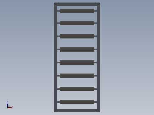 辊道输送机结构 Conveyor Roller Belt缩略图