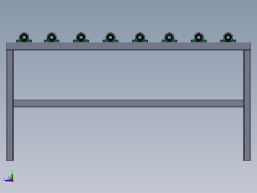 辊道输送机结构 Conveyor Roller Belt缩略图