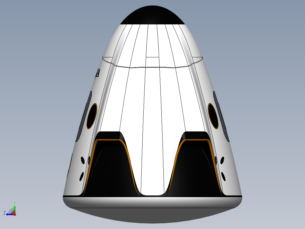 SpaceX“飞龙”号太空舱