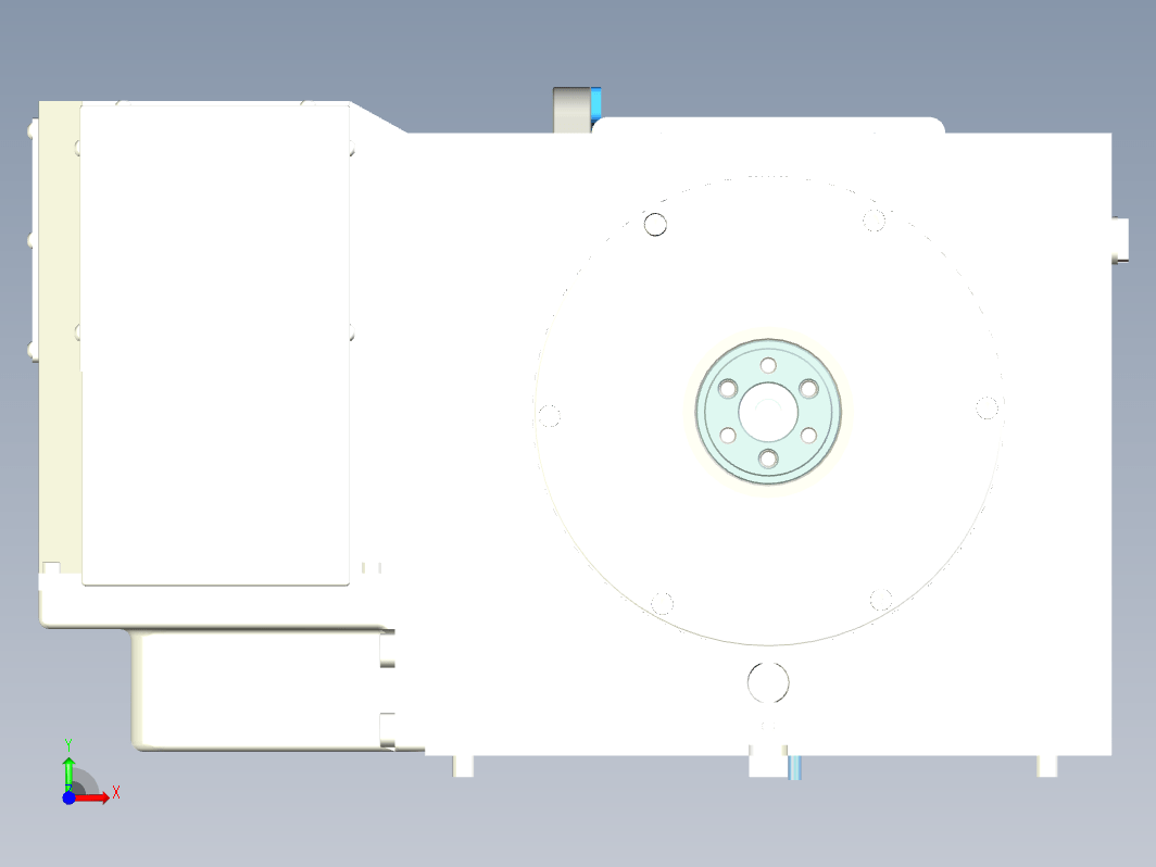 手机中框四轴夹具