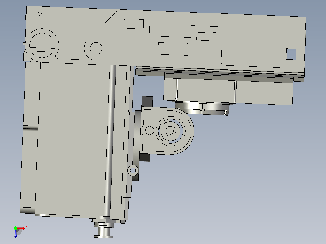 6-axis 6轴CNC机床核心结构